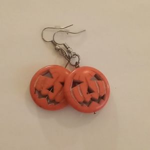 Pumpkin earrings